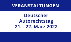 Deutscher Autorechtstag 2021