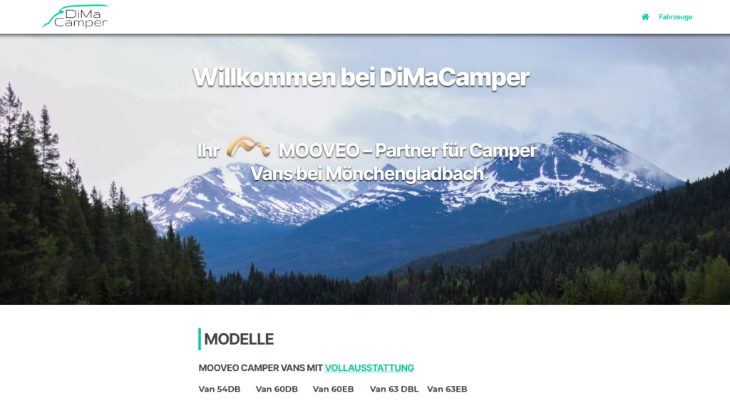BVfK-Händlerwebseite DimaCamper