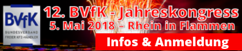 Infos und Anmeldung zum BVfK-Jahreskongress 2018 - Rhein in Flammen