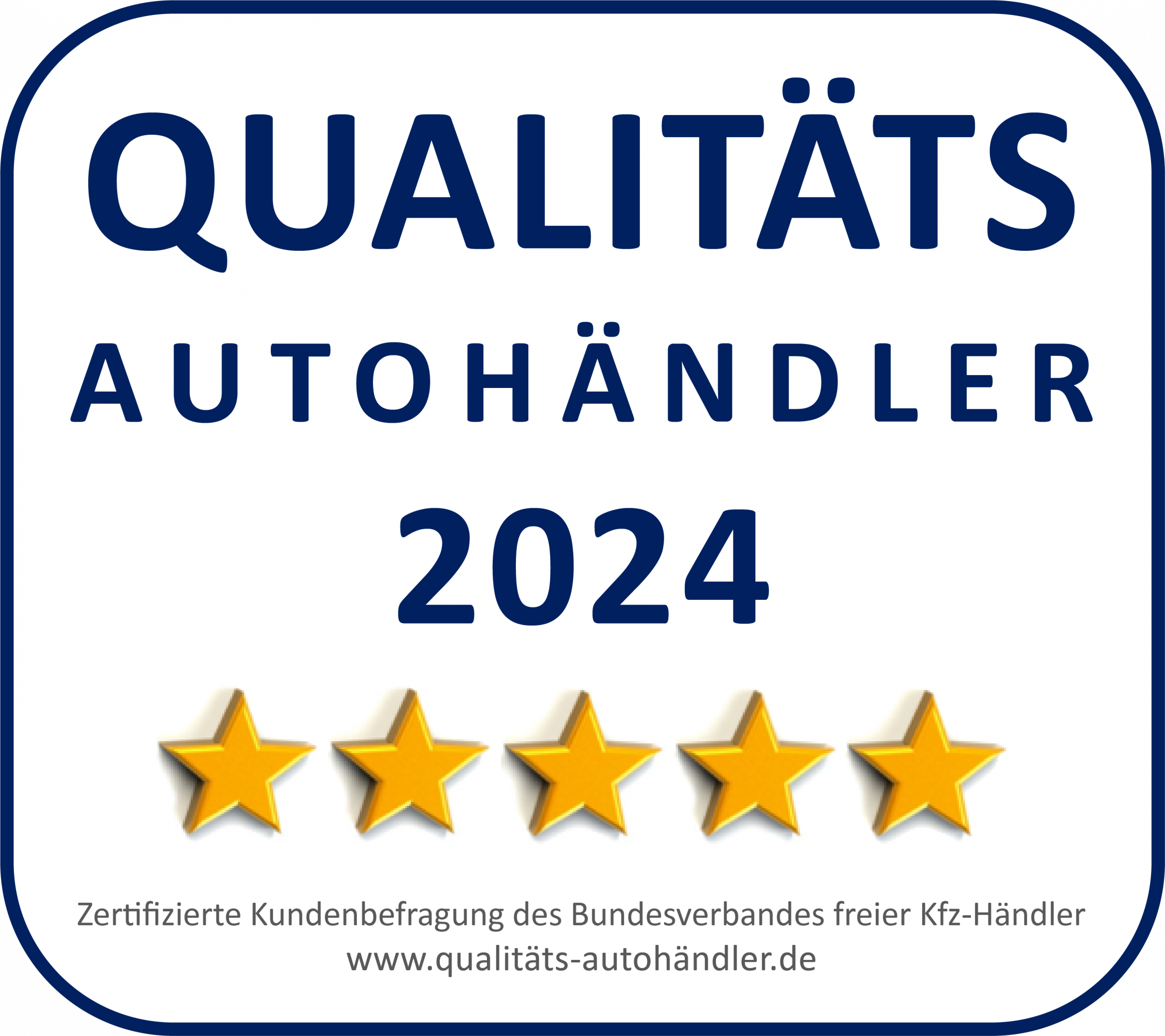 Qualitäts-Autohändler 2024