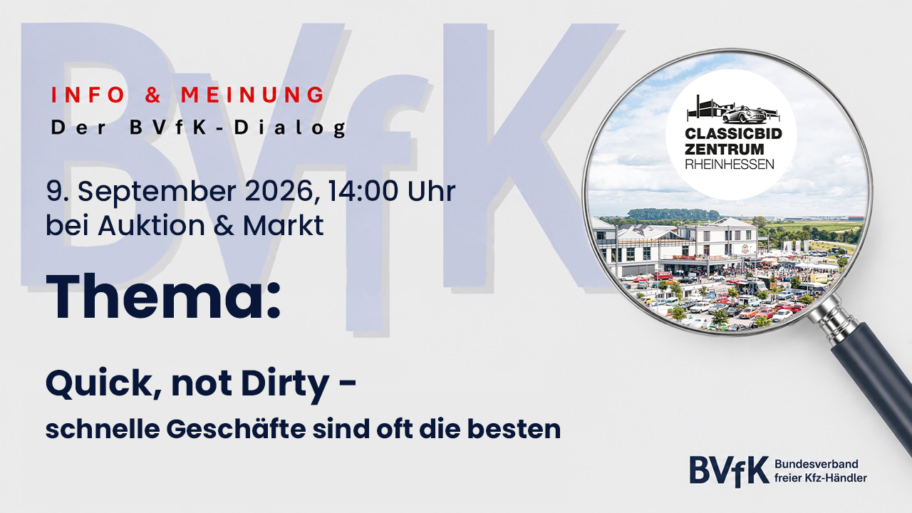 BVfK-Talk: Quick, not Dirty – schnelle Geschäfte sind oft die besten